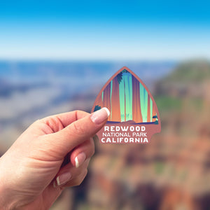 Redwood National Park Sticker | Redwood Arrowhead Sticker