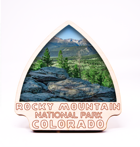 Rocky Mountain National Park Arrowhead Photo Frame