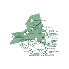 Load image into Gallery viewer, State National Park Map Sticker - Available for all 50 States