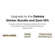 Load image into Gallery viewer, Theodore Roosevelt  National Park Name Sticker