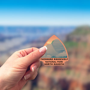 Theodore Roosevelt National Park Sticker | Theodore Roosevelt Arrowhead Sticker