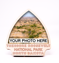 Load image into Gallery viewer, Theodore Roosevelt National Park Arrowhead Photo Frame
