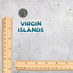 Virgin Islands National Park Name Sticker