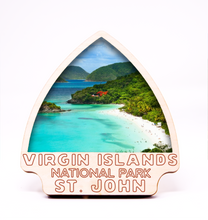 Load image into Gallery viewer, Virgin Islands National Park Arrowhead Photo Frame