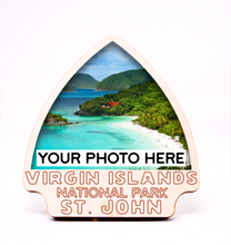 Load image into Gallery viewer, Virgin Islands National Park Arrowhead Photo Frame