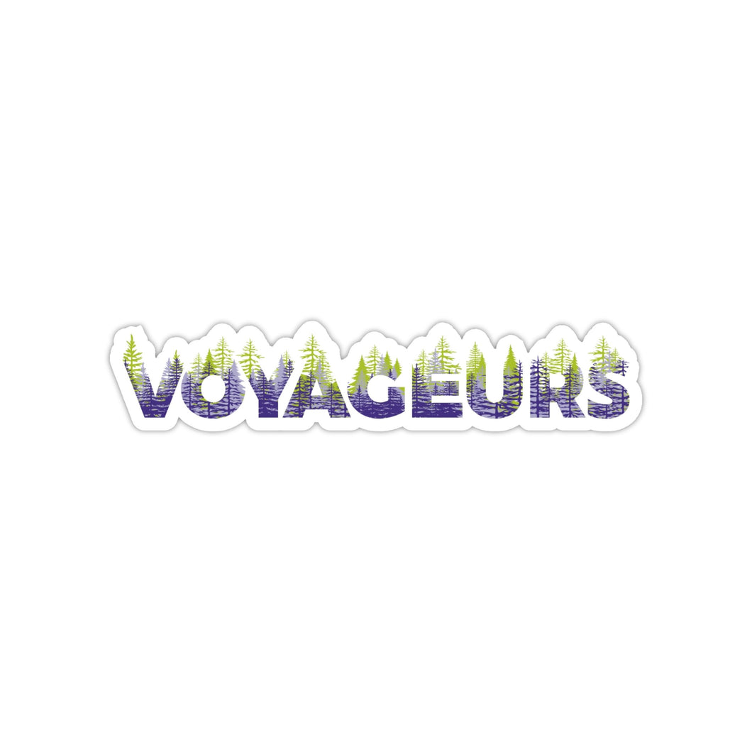 Voyageurs National Park Name Sticker