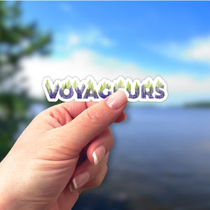 Voyageurs National Park Name Sticker