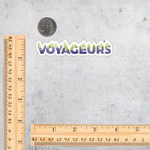 Voyageurs National Park Name Sticker