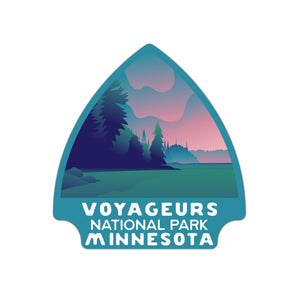 Voyageurs National Park Sticker | Voyageurs Arrowhead Sticker