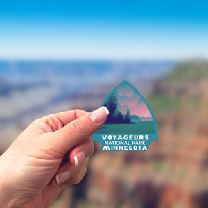 Voyageurs National Park Sticker | Voyageurs Arrowhead Sticker