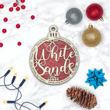 Load image into Gallery viewer, Pick Your National Park Unit Christmas Ornament - Round