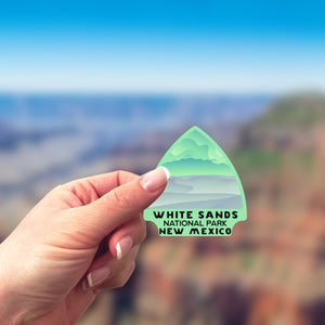 White Sands National Park Sticker | White Sands Arrowhead Sticker