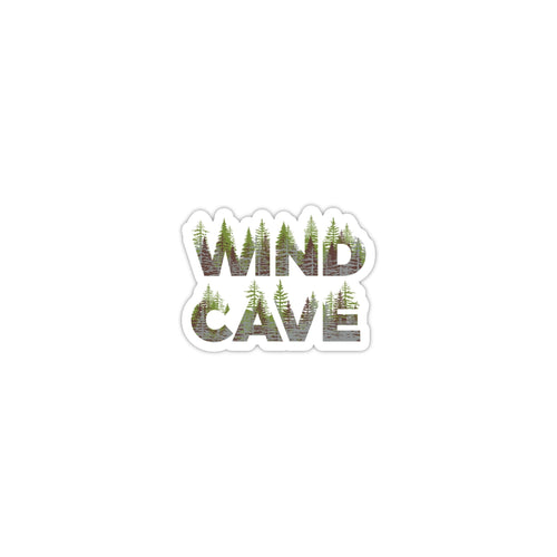 Wind Cave National Park Name Sticker