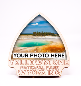Yellowstone National Park Arrowhead Photo Frame