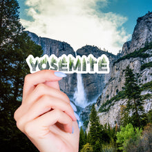 Load image into Gallery viewer, Yosemite National Park Name Sticker