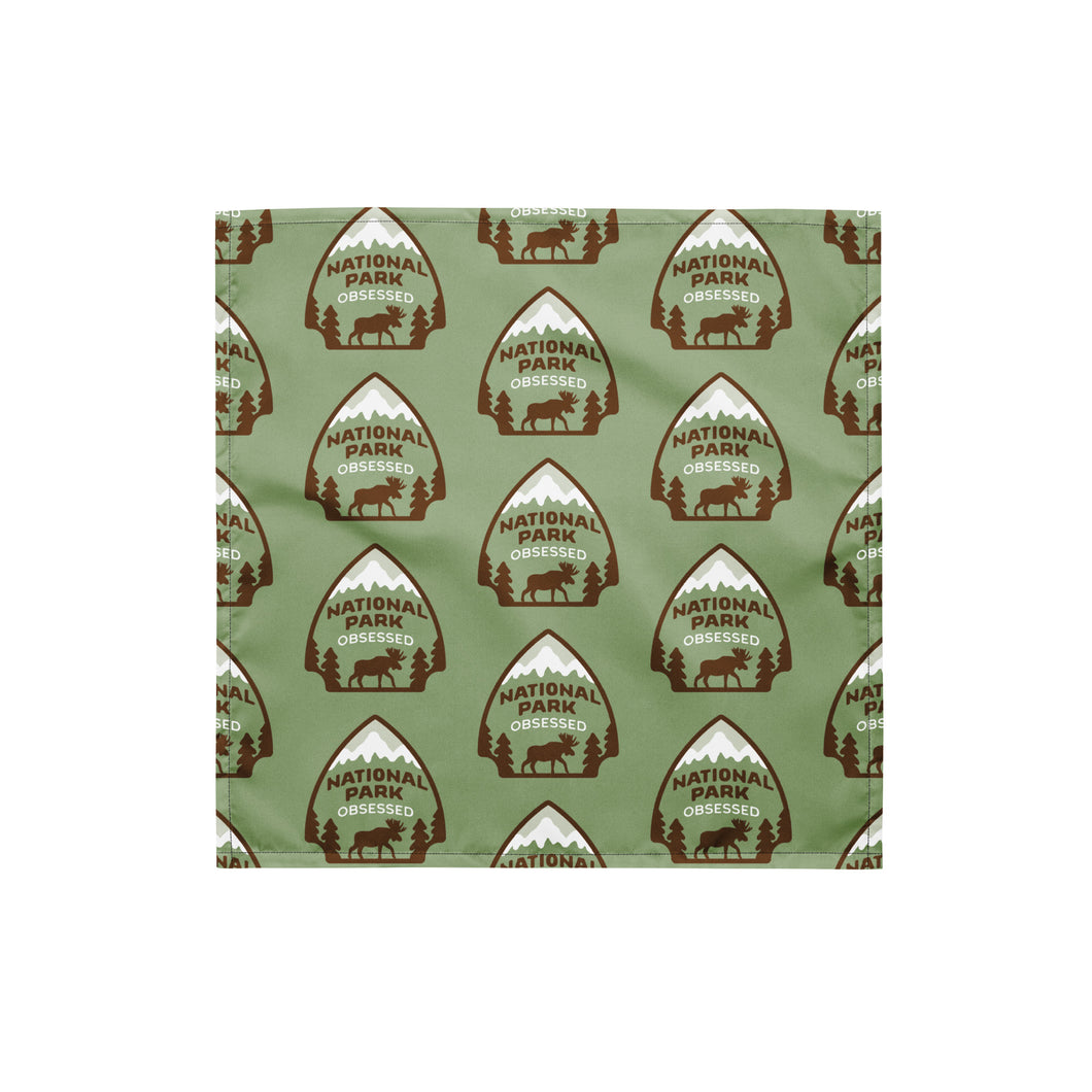 National Park Obsessed bandana