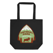 Load image into Gallery viewer, National Park Obsessed Eco Tote Bag