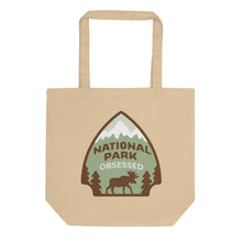 Load image into Gallery viewer, National Park Obsessed Eco Tote Bag