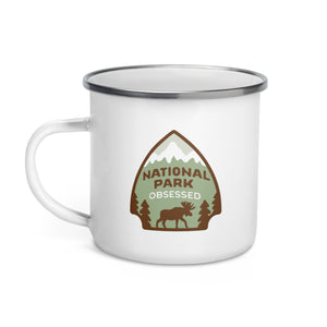 National Park Obsessed Enamel Mug