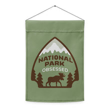 Load image into Gallery viewer, National Park Obsessed Garden flag