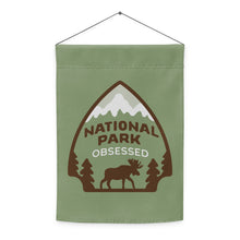 Load image into Gallery viewer, National Park Obsessed Garden flag