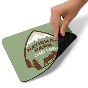 National Park Obsessed Mouse pad