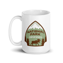 Load image into Gallery viewer, National Park Obsessed Glossy Mug