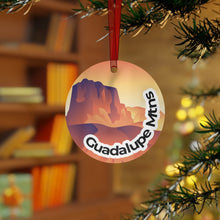 Load image into Gallery viewer, Guadalupe Mountains National Park Metal Ornament
