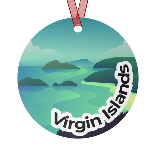 Virgin Islands National Park Metal Ornament