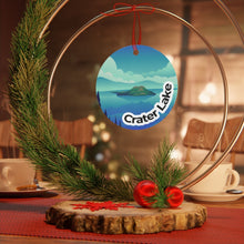 Load image into Gallery viewer, Crater Lake National Park Metal Ornament