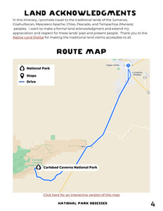 Mini  1-Day Carlsbad Caverns National Park Itinerary