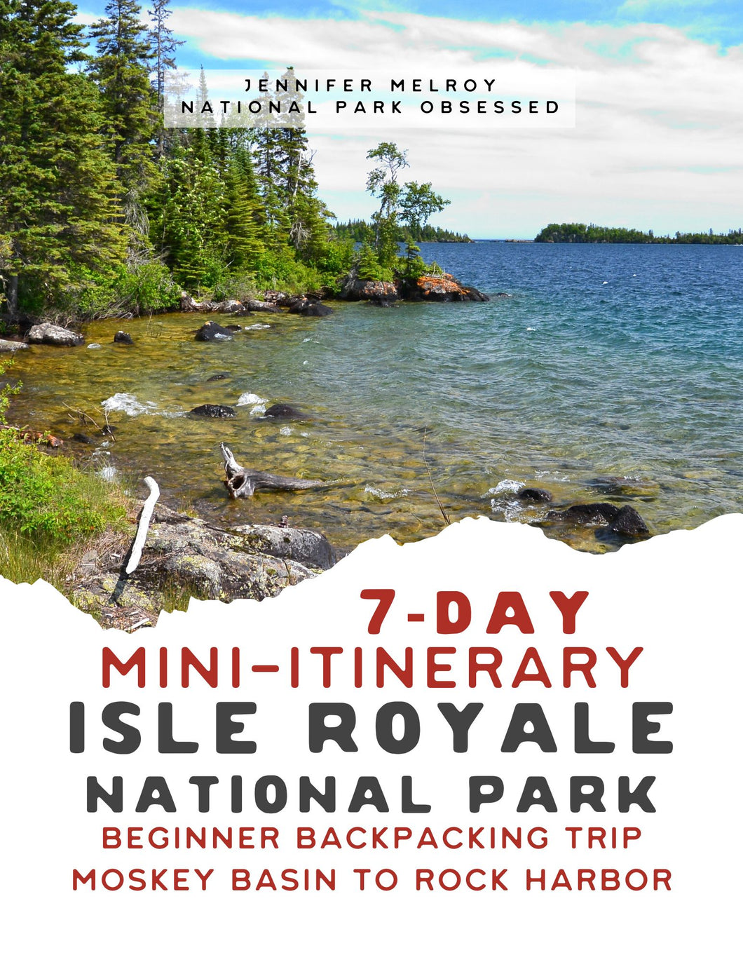 Mini  7-Day Isle Royale National Park Itinerary - Moskey Basin to Rock Harbor