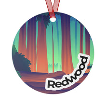 Load image into Gallery viewer, Redwood National Park Metal Ornament