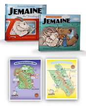 Load image into Gallery viewer, Jemaine Book Set Plus 2 Free Maps