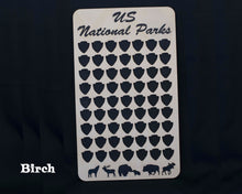 Load image into Gallery viewer, 63 National Park Checklist / US National Parks Bucket List Board