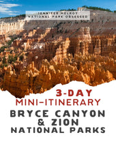 Load image into Gallery viewer, Mini  3-Day Bryce Canyon &amp; Zion National Parks Itinerary