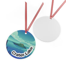 Load image into Gallery viewer, Crater Lake National Park Metal Ornament