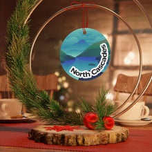 Load image into Gallery viewer, North Cascades National Park Metal Ornament