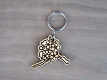Load image into Gallery viewer, State Flower Keychain
