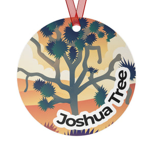 Joshua Tree National Park Metal Ornament