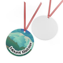 Load image into Gallery viewer, Mount Rainier National Park Metal Ornament
