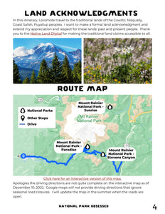 Mini  2-Day Mount Rainier National Park Itinerary - Early July to Mid-September