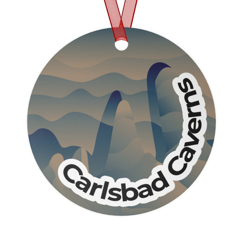 Carlsbad Caverns National Park Metal Ornament