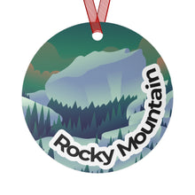 Load image into Gallery viewer, Rocky Mountain National Park Metal Ornament
