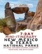 Load image into Gallery viewer, Mini  7-Day Texas and New Mexico National Parks Itinerary
