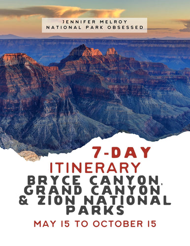 Mini  7-Day Bryce Canyon, Grand Canyon, and Zion National Parks Itinerary - May 15 to October 15