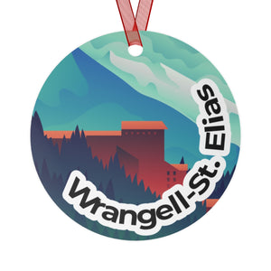 Wrangell-St. Elias National Park Metal Ornament