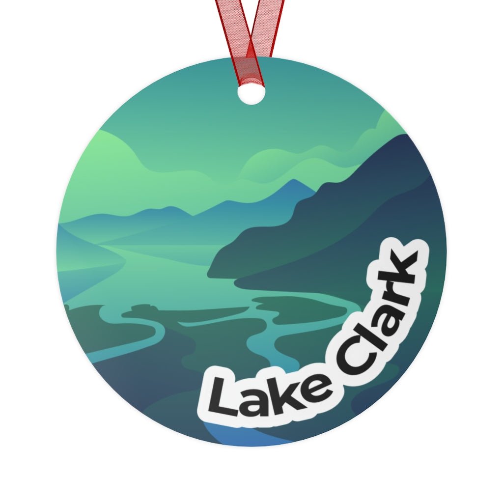 Lake Clark National Park Metal Ornament