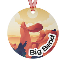 Load image into Gallery viewer, Big Bend National Park Metal Ornament