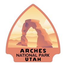 Load image into Gallery viewer, National Park Arrowhead Sticker
